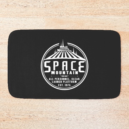 Space Mountain Bath Mats, Disney Mountains, Disney Bath Mats for Family Vacation