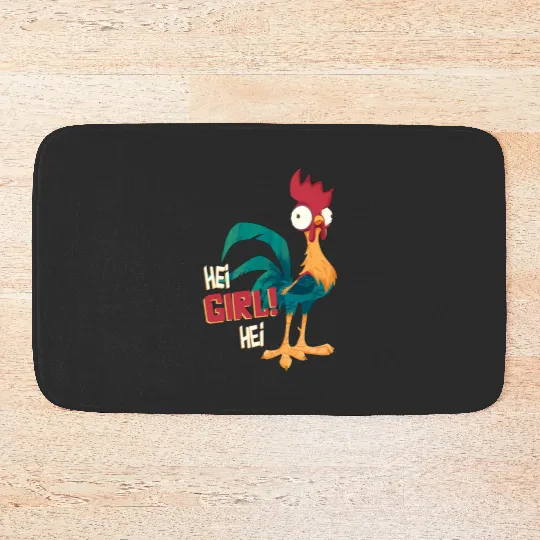Disney Moana Hei Hei Chicken Hei Girl Hei Bath Mats