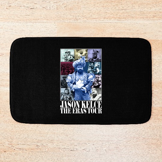 Jason Kelce Eras Tour Bath Mats Bath Mats
