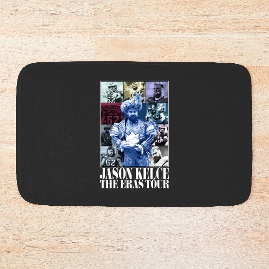 Jason Kelce Eras Tour Bath Mats Bath Mats