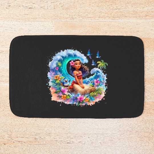 Moana Bath Mats,  Moana Bath Mats, Disney Moana 2 Bath Mats