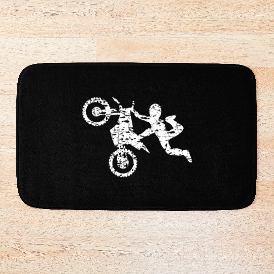 Freestyle Dirt Bike Bath Mats
