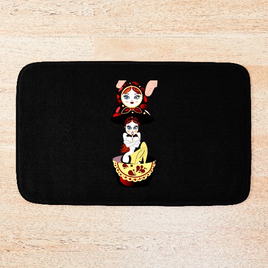 Surprise Russian Doll Bath Mats