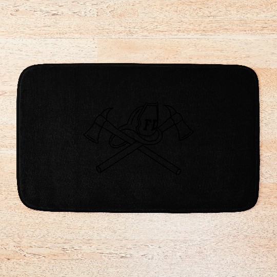 Fire Department 2 Bath Mats