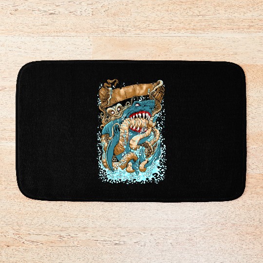 OCTOPUS v SHARK Bath Mats