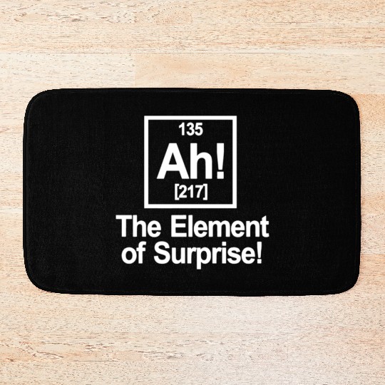 Ah Element Of Surprise Bath Mats