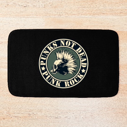 PUNKS NOT DEAD PUNK ROCK - SPECIAL PUNK EDITION Bath Mats