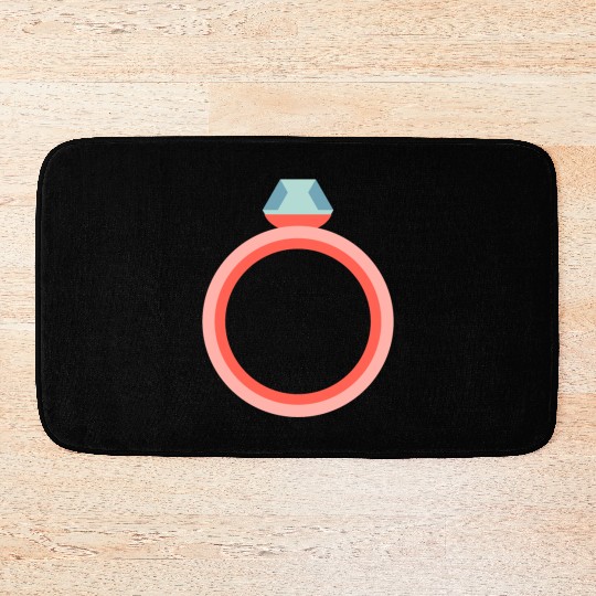 Engagement Ring Bath Mats