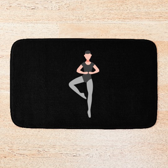 ballet dancer Bath Mats