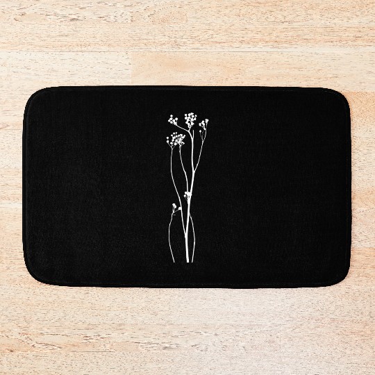 grass plant Bath Mats