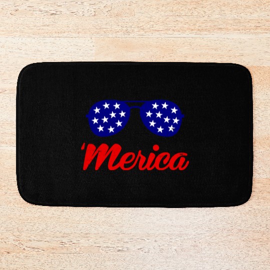 'Merica Bath Mats