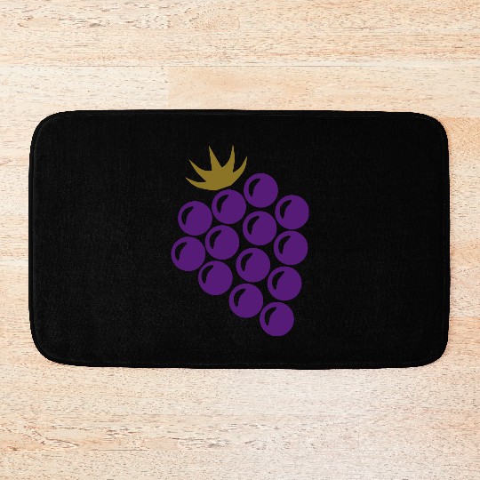 grapes Bath Mats