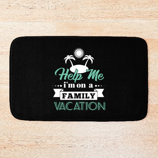 Help Family Vacation Bath Mats