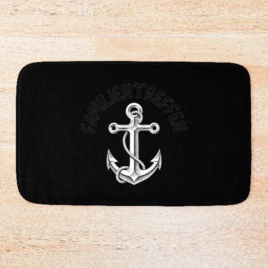 Family reunion anchor Bath Mats