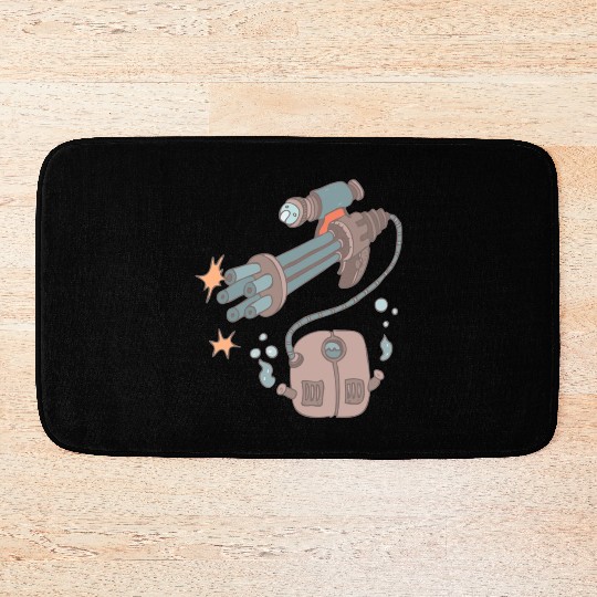 32 robot 38 png vectorstock 4842445 Bath Mats