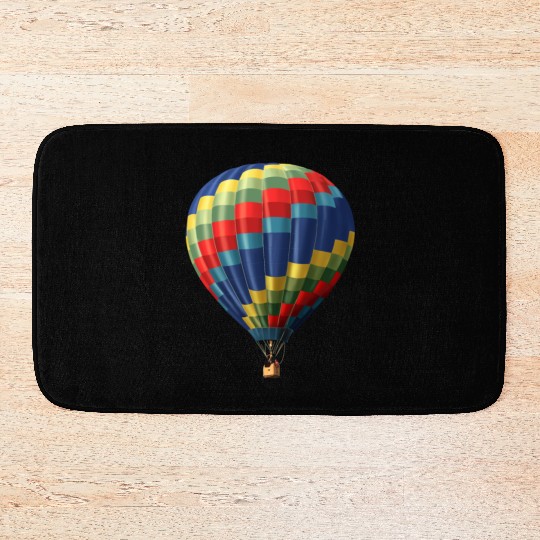 Hot air balloon Bath Mats