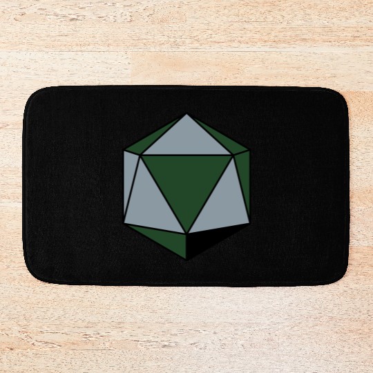 platonic solid Bath Mats