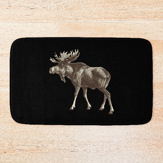 moose Bath Mats