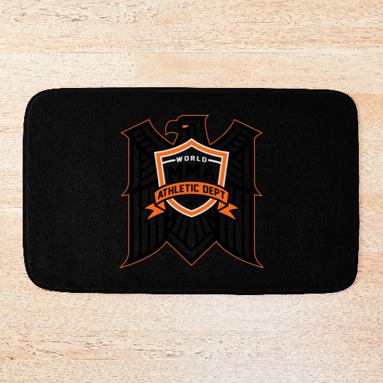 hawk crest mma Bath Mats