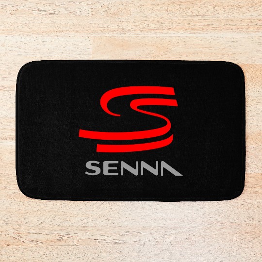 ayrton senna Bath Mats