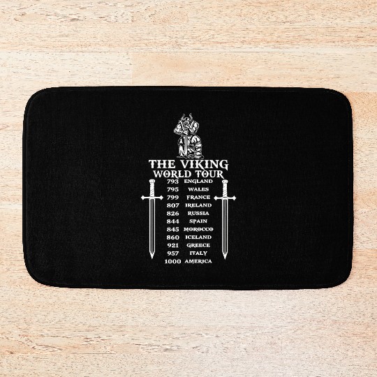 Viking - VIKINGS - THE VIKING WORLD TOUR Bath Mats