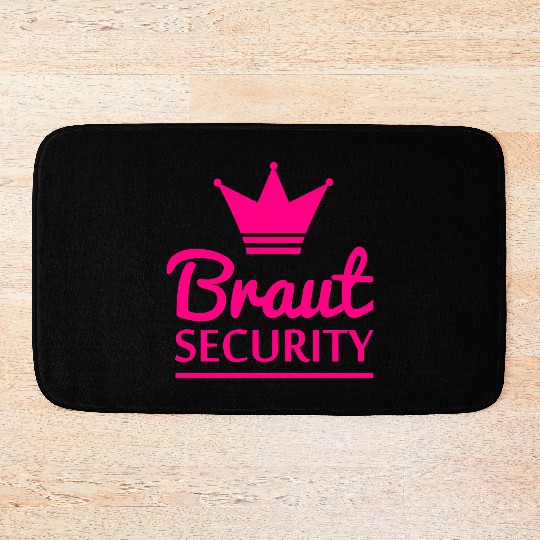 Bride security Bath Mats