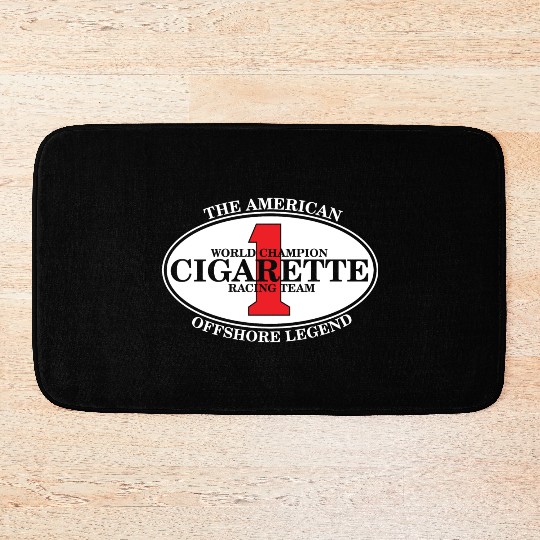 Cigarette Racing Team Bath Mats