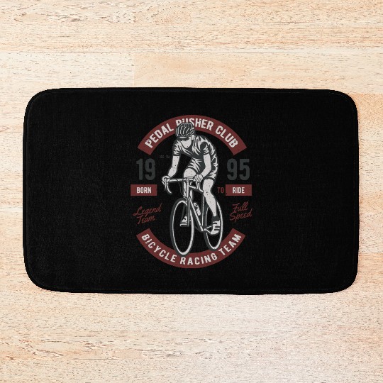 Bicycle Racing Team Bath Mats