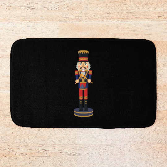 nussknacker nutcracker weihnachten christmas santa Bath Mats