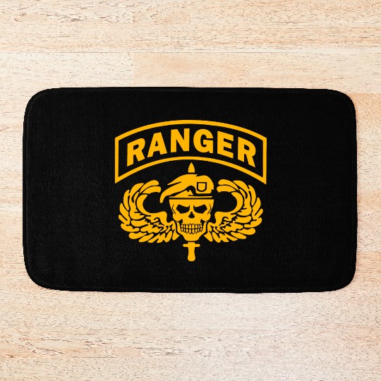 US Army Ranger Skull Bath Mats