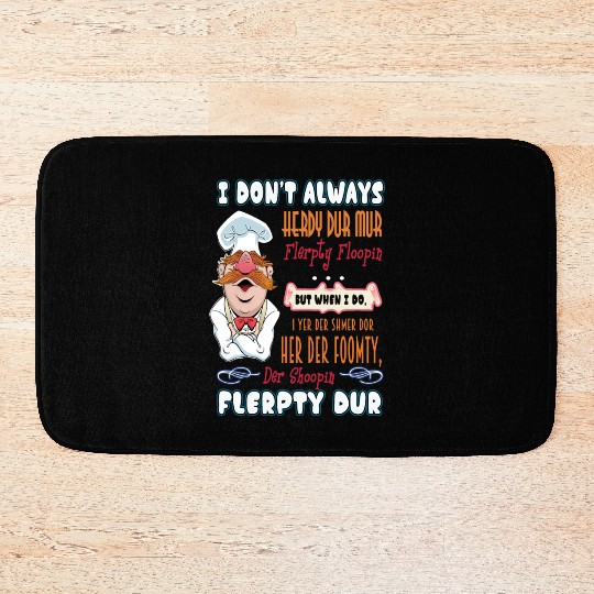 swedish chef amazing! Bath Mats
