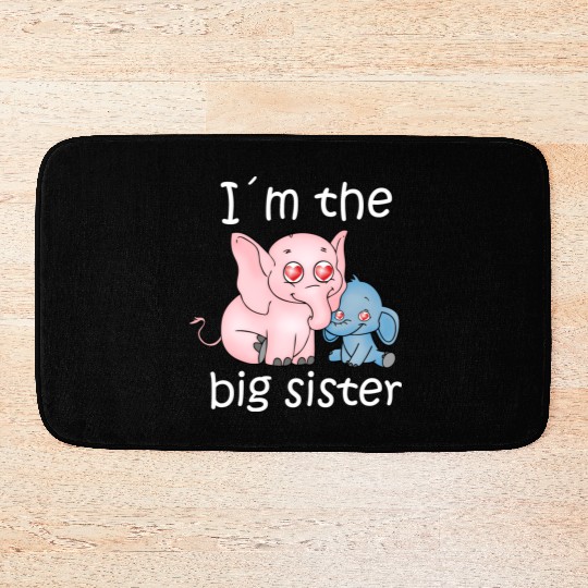 I'm the Big Sister Bath Mats