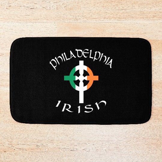Ireland Pride Philadelphia Irish Celtic Cross Bath Mats