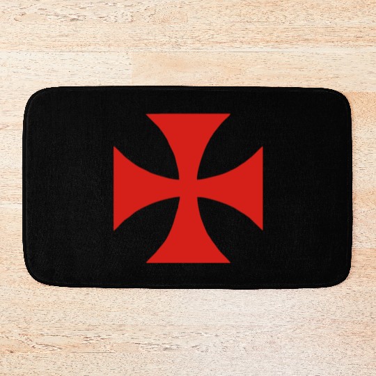 Knights Templar Funny Bath Mats