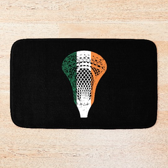Irish Lacrosse Premium Ireland Flag Lax Sister T S Bath Mats