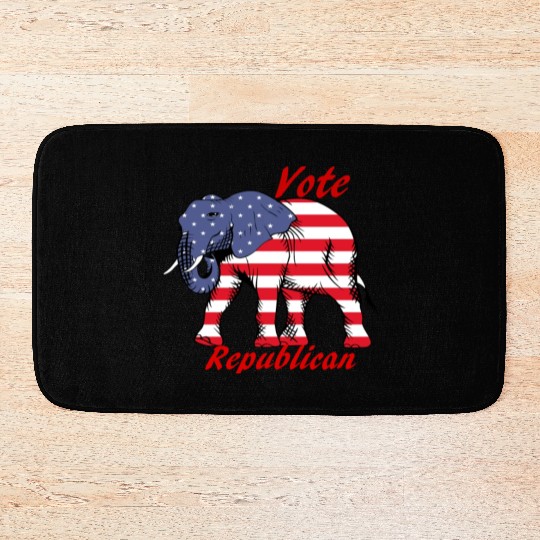 Vote Republican Bath Mats