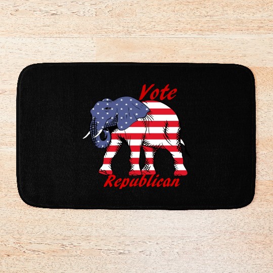 Vote Republican Bath Mats