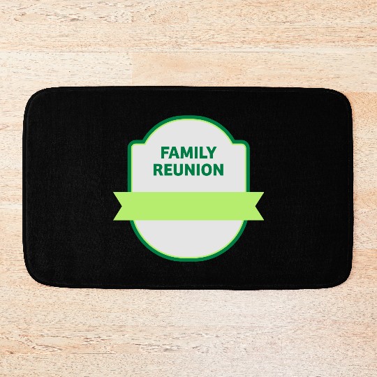family reunion Bath Mats