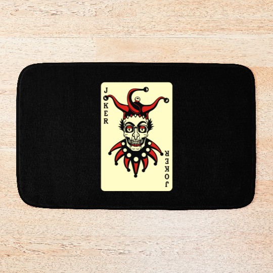 Joker Card Bath Mats