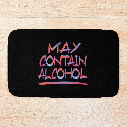 MAY CONTAIN ALCOHOL 2 Bath Mats