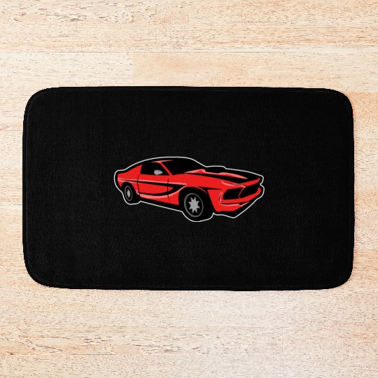 American Muscle Car Bath Mats