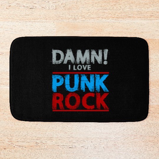 Punk Rock Bath Mats