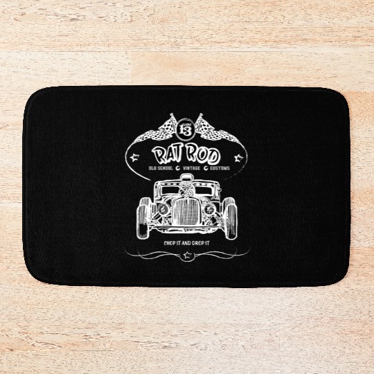 Rat Rod, Hot Rod Bath Mats