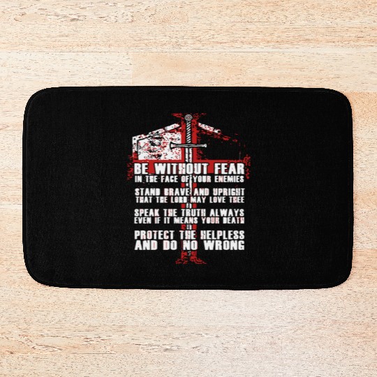 Templar - the knights templar code Bath Mats