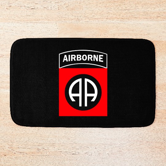 82ND AIRBORNE us army airborne ranger Bath Mats