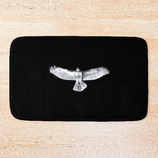 Red-Tailed Hawk Bath Mats