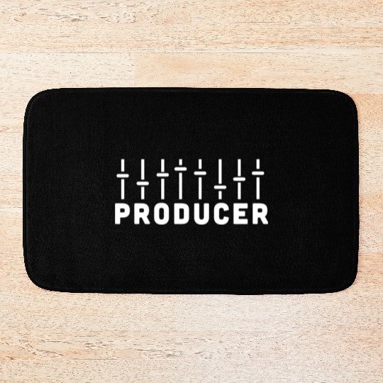 Gift For Music Producer / Mastering Engineer Bath Mats