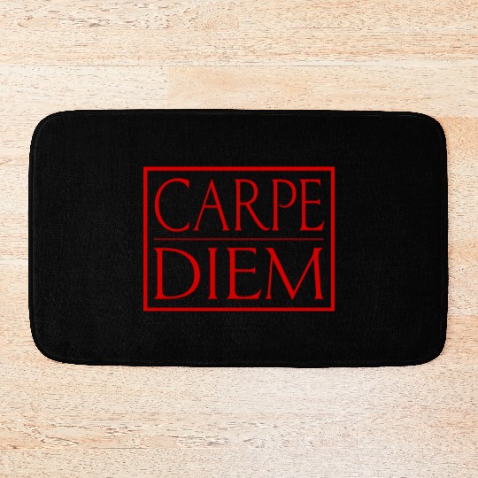Carpe Diem Bath Mats