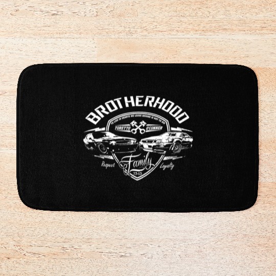 Brotherhood is Not Die Vin Diesel Bath Mats