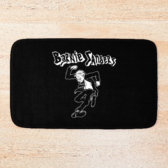 Bernie Sanders Punk Rock Circle Jerks Unisex berni Bath Mats